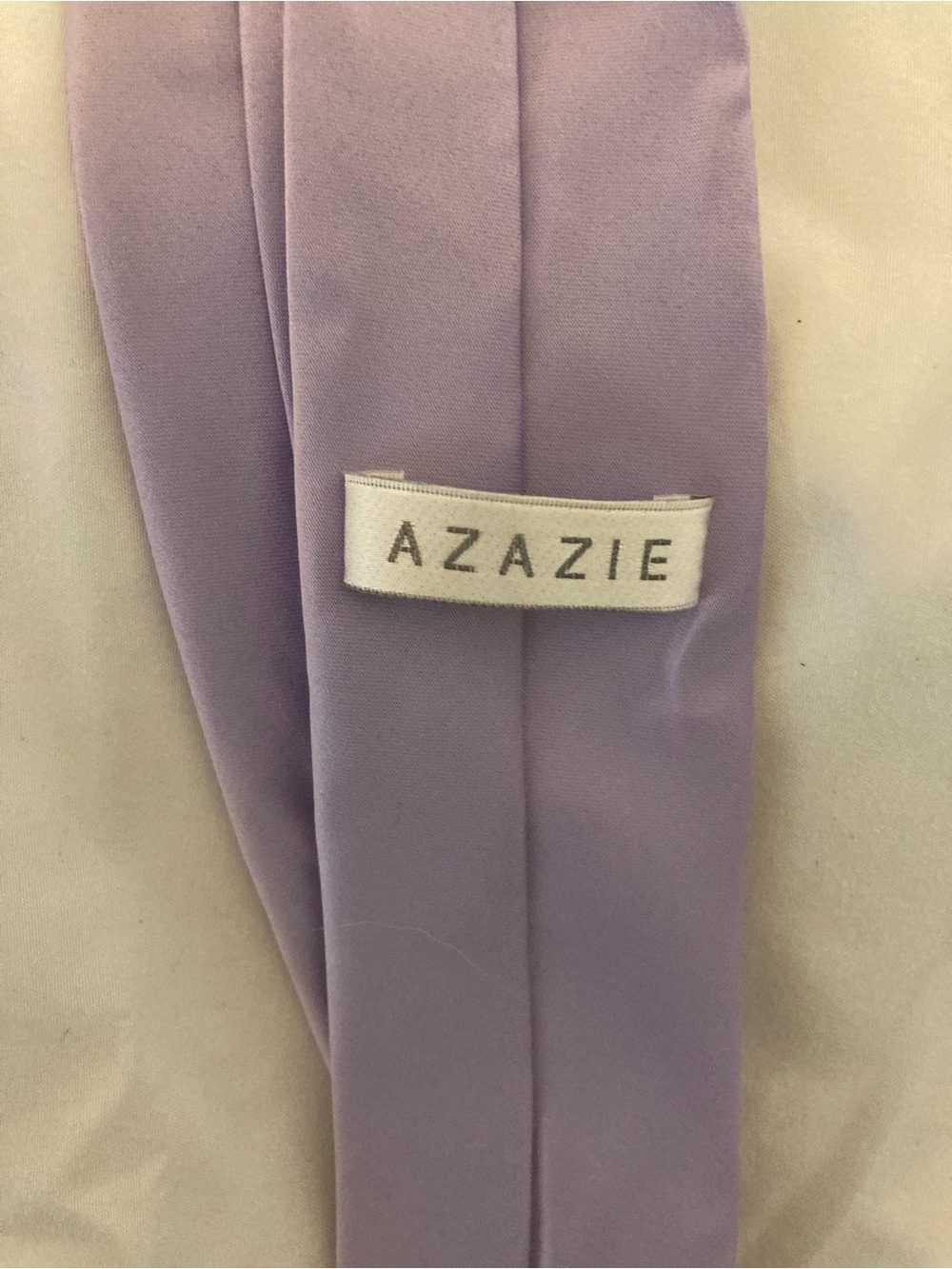 Kids Lilac Satin AZIZIE tie